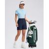 imageG Gradual 5 Womens Golf Shorts Stretchy Lightweight Outdoor Hiking Shorts with Pockets Shorts for Women Casual SummerNavy Blue