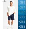 imageG Gradual Casual Shorts for Men 11 Lightweight Mens Golf Shorts Stretch with 3 Pockets Quick Dry Summer Breathable ShortsBlack
