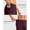 imageG Gradual Casual Shorts for Men 11 Lightweight Mens Golf Shorts Stretch with 3 Pockets Quick Dry Summer Breathable ShortsWine