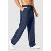imageG Gradual Mens Athletic Sweatpants with Zipper Pockets Lightweight Quick Dry Mesh Workout Pants Open Bottom for CasualBlue