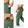 imageG Gradual Mens Athletic Sweatpants with Zipper Pockets Lightweight Quick Dry Mesh Workout Pants Open Bottom for CasualSage Green