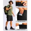 imageG Gradual Mens Casual Shorts 9 Lightweight Hiking Golf Zipper Pockets StretchBlack