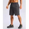 imageG Gradual Mens Casual Shorts 9 Lightweight Hiking Golf Zipper Pockets StretchDark Grey