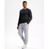 imageG Gradual Mens Fleece Lined Crewneck Sweatshirt Midweight Regular Fit Athletic Workout Warm Pullover Sweater ShirtsBlack
