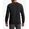 imageG Gradual Mens Fleece Lined Crewneck Sweatshirt Midweight Regular Fit Athletic Workout Warm Pullover Sweater ShirtsBlack