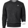imageG Gradual Mens Fleece Lined Crewneck Sweatshirt Midweight Regular Fit Athletic Workout Warm Pullover Sweater ShirtsCharcoal Grey