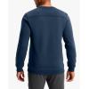 imageG Gradual Mens Fleece Lined Crewneck Sweatshirt Midweight Regular Fit Athletic Workout Warm Pullover Sweater ShirtsNavy