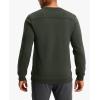 imageG Gradual Mens Fleece Lined Crewneck Sweatshirt Midweight Regular Fit Athletic Workout Warm Pullover Sweater ShirtsOlive Green
