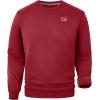 imageG Gradual Mens Fleece Lined Crewneck Sweatshirt Midweight Regular Fit Athletic Workout Warm Pullover Sweater ShirtsRed