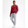 imageG Gradual Mens Fleece Lined Crewneck Sweatshirt Midweight Regular Fit Athletic Workout Warm Pullover Sweater ShirtsRed