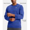 imageG Gradual Mens Fleece Lined Crewneck Sweatshirt Midweight Regular Fit Athletic Workout Warm Pullover Sweater ShirtsRoyal Blue