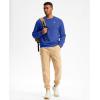 imageG Gradual Mens Fleece Lined Crewneck Sweatshirt Midweight Regular Fit Athletic Workout Warm Pullover Sweater ShirtsRoyal Blue