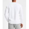 imageG Gradual Mens Fleece Lined Crewneck Sweatshirt Midweight Regular Fit Athletic Workout Warm Pullover Sweater ShirtsWhite