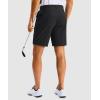 imageG Gradual Mens Golf Dress Shorts 7 Inch Inseam Lightweight Quick Dry Chino Casual Work Shorts for Men with 4 PocketsBlack