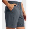 imageG Gradual Mens Golf Dress Shorts 7 Inch Inseam Lightweight Quick Dry Chino Casual Work Shorts for Men with 4 PocketsDark Navy