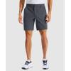 imageG Gradual Mens Golf Dress Shorts 7 Inch Inseam Lightweight Quick Dry Chino Casual Work Shorts for Men with 4 PocketsDeep Grey