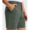 imageG Gradual Mens Golf Dress Shorts 7 Inch Inseam Lightweight Quick Dry Chino Casual Work Shorts for Men with 4 PocketsGrey Sage