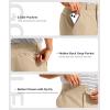 imageG Gradual Mens Golf Dress Shorts 7 Inch Inseam Lightweight Quick Dry Chino Casual Work Shorts for Men with 4 PocketsKhaki