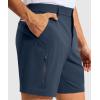 imageG Gradual Mens Golf Dress Shorts 7 Inch Inseam Lightweight Quick Dry Chino Casual Work Shorts for Men with 4 PocketsNavy