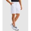 imageG Gradual Mens Golf Dress Shorts 7 Inch Inseam Lightweight Quick Dry Chino Casual Work Shorts for Men with 4 PocketsWhite