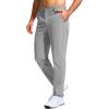 imageG Gradual Mens Golf Pants Stretch Dress Casual Pants 303234 Lightweight Work Travel Slacks for Men with 4 PocketsLight Grey