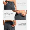 imageG Gradual Mens Golf Pants Stretch Dress Casual Pants 303234 Lightweight Work Travel Slacks for Men with 4 PocketsOil Grey