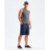 imageG Gradual Mens Golf Shorts 11 Long with 4 Pockets Lightweight Knee Length Elastic Waist Quick Dry Casual Dress Work ShortsNavy
