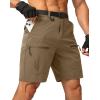 imageG Gradual Mens Hiking Cargo Shorts amp Polo Shirt Long Sleeve Golf Shirts Size L