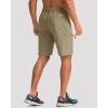 imageG Gradual Mens Hiking Cargo Shorts with 4 Zipper Pockets 9 Quick Dry Lightweight Casual Work Shorts for Men Golf FishingDusty Khaki