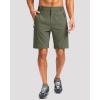 imageG Gradual Mens Hiking Cargo Shorts with 4 Zipper Pockets 9 Quick Dry Lightweight Casual Work Shorts for Men Golf FishingGrey Sage
