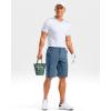 imageG Gradual Mens Shorts 11 Lightweight Casual Shorts for Men with 3 Pockets Summer Quick Dry Breathable Golf ShortsHeather Dusty Blue