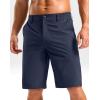 imageG Gradual Mens Shorts 11 Lightweight Casual Shorts for Men with 3 Pockets Summer Quick Dry Breathable Golf ShortsHeather Navy