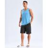 imageG Gradual Mens Workout Tank Tops Sleeveless Muscle Shirts Summer UPF 50 Quick Dry Shirts for Men Athletic Running GymBlue Heather