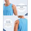 imageG Gradual Mens Workout Tank Tops Sleeveless Muscle Shirts Summer UPF 50 Quick Dry Shirts for Men Athletic Running GymBlue Heather