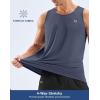 imageG Gradual Mens Workout Tank Tops Sleeveless Muscle Shirts Summer UPF 50 Quick Dry Shirts for Men Athletic Running GymDusty Blue