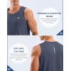 imageG Gradual Mens Workout Tank Tops Sleeveless Muscle Shirts Summer UPF 50 Quick Dry Shirts for Men Athletic Running GymDusty Blue