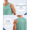 imageG Gradual Mens Workout Tank Tops Sleeveless Muscle Shirts Summer UPF 50 Quick Dry Shirts for Men Athletic Running GymJasmine Green