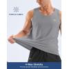 imageG Gradual Mens Workout Tank Tops Sleeveless Muscle Shirts Summer UPF 50 Quick Dry Shirts for Men Athletic Running GymLight Grey