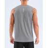 imageG Gradual Mens Workout Tank Tops Sleeveless Muscle Shirts Summer UPF 50 Quick Dry Shirts for Men Athletic Running GymLight Grey