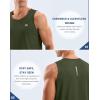imageG Gradual Mens Workout Tank Tops Sleeveless Muscle Shirts Summer UPF 50 Quick Dry Shirts for Men Athletic Running GymOlive