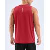 imageG Gradual Mens Workout Tank Tops Sleeveless Muscle Shirts Summer UPF 50 Quick Dry Shirts for Men Athletic Running GymRed