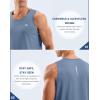 imageG Gradual Mens Workout Tank Tops Sleeveless Muscle Shirts Summer UPF 50 Quick Dry Shirts for Men Athletic Running GymSlate Blue