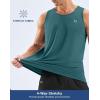 imageG Gradual Mens Workout Tank Tops Sleeveless Muscle Shirts Summer UPF 50 Quick Dry Shirts for Men Athletic Running GymTeal