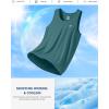 imageG Gradual Mens Workout Tank Tops Sleeveless Muscle Shirts Summer UPF 50 Quick Dry Shirts for Men Athletic Running GymTeal