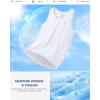 imageG Gradual Mens Workout Tank Tops Sleeveless Muscle Shirts Summer UPF 50 Quick Dry Shirts for Men Athletic Running GymWhite