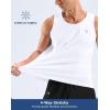 imageG Gradual Mens Workout Tank Tops Sleeveless Muscle Shirts Summer UPF 50 Quick Dry Shirts for Men Athletic Running GymWhite
