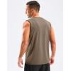 imageG Gradual Sleeveless Shirts for Men Workout Tank Tops Moisture Wicking Mens Muscle Shirt for Gym Beach Summer CasualBrown