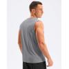 imageG Gradual Sleeveless Shirts for Men Workout Tank Tops Moisture Wicking Mens Muscle Shirt for Gym Beach Summer CasualLight Grey