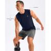 imageG Gradual Sleeveless Shirts for Men Workout Tank Tops Moisture Wicking Mens Muscle Shirt for Gym Beach Summer CasualNavy