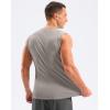 imageG Gradual Sleeveless Shirts for Men Workout Tank Tops Moisture Wicking Mens Muscle Shirt for Gym Beach Summer CasualWarm Ash Grey